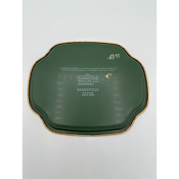 Jack Daniel’s Old No.7 Metal Whiskey Tray Vintage Bar Decor 7.5” - Picture 6 of 7